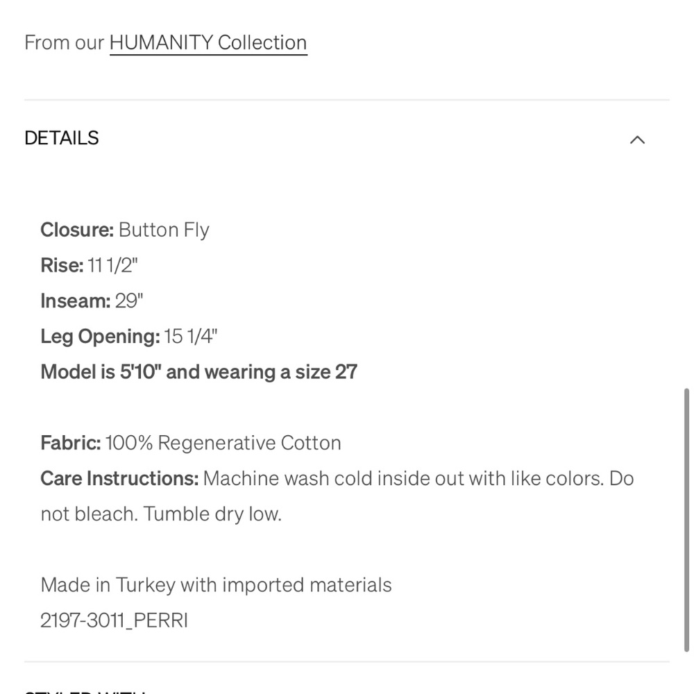 Citizens of Humanity Blaine Perri wash 25 - Picture 7 of 10